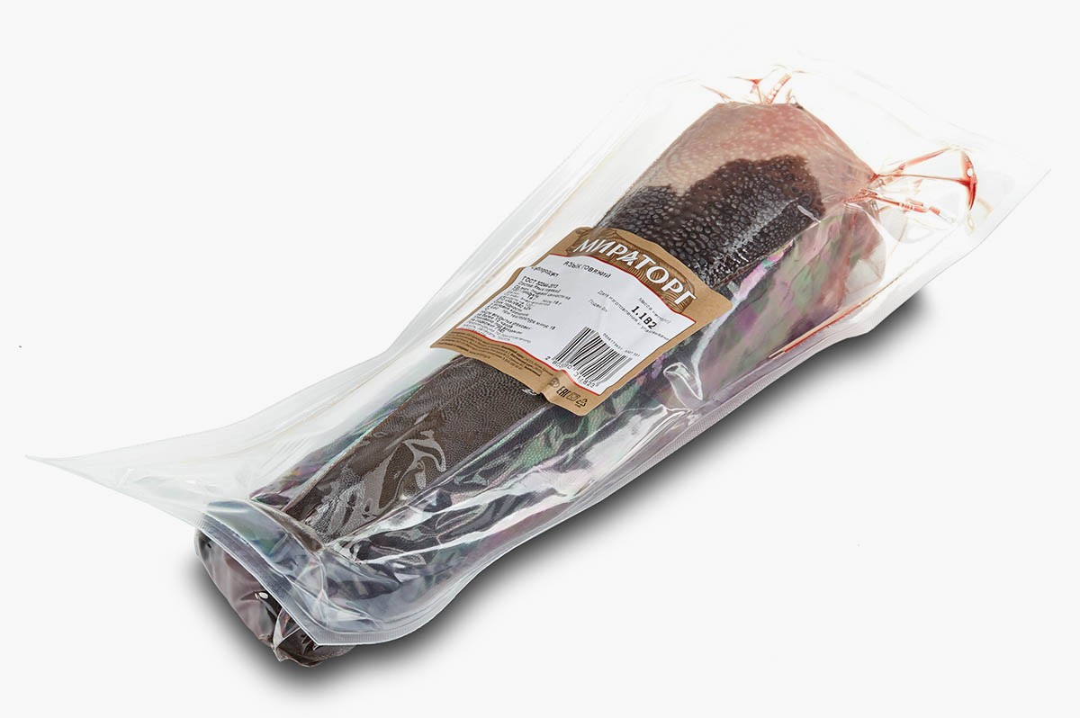 Язык говяжий свежемороженый Парагвай ~ 1.5 кг